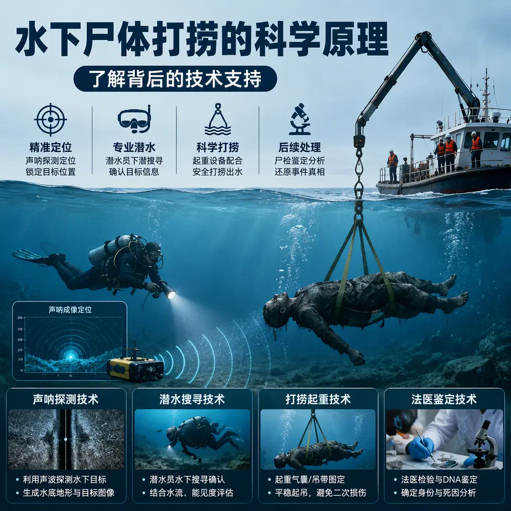 商丘水下尸体打捞的科学原理,了解背后的技术支持